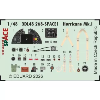 Eduard Hurricane Mk.I SPACE for Arma Hobby fotómaratás