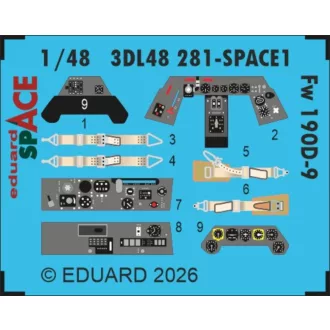 Eduard Fw 190D-9 SPACE for Miniart fotómaratás