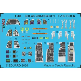 Eduard F-16I SUFA SPACE for Kinetic fotómaratás