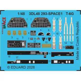 Eduard T-6G SPACE for Italeri fotómaratás
