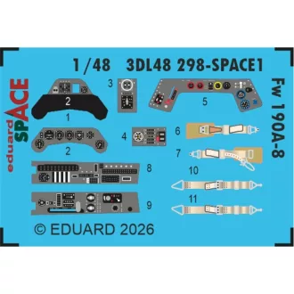 Eduard Fw 190A-8 SPACE for Hobby Boss fotómaratás