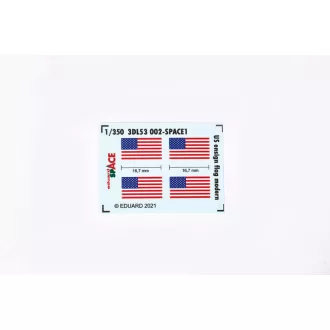 Eduard US ensign flag modern SPACE fotómaratás