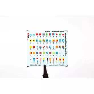   Eduard International Marine Signal Flags SPACE for fotómaratás