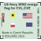 Eduard US Navy WW2 ensign flag for CVL, CVE, CL & DD SPACE fotómaratás