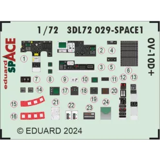 Eduard OV-10D+ SPACE ICM fotómaratás