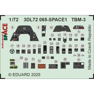 Eduard TBM-3 SPACE HOBBY BOSS fotómaratás