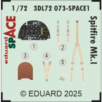 Eduard Spitfire Mk.I SPACE for IBG fotómaratás