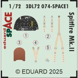 Eduard Spitfire Mk.II SPACE for IBG fotómaratás