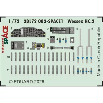 Eduard Wessex HC.2 SPACE for Airfix fotómaratás