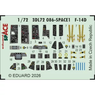Eduard F-14D SPACE for Tamiya fotómaratás