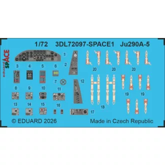 Eduard Ju 290A-5 SPACE for Revell fotómaratás