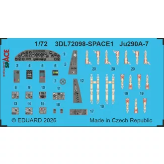Eduard Ju 290A-7 SPACE for Revell fotómaratás
