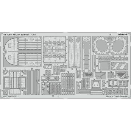 Eduard Mi-24P exterior (Zvezda)