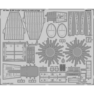   Eduard B-26K Invader exterior & undercarriage for ICM fotómaratás
