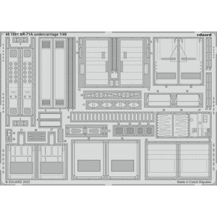 Eduard SR-71A undercarriage (Revell)