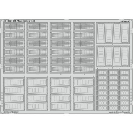 Eduard SR-71A engines (Revell)