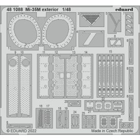 Eduard Mi-35M exterior (Zvezda)