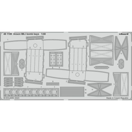 Eduard Anson Mk. I bomb bays (Airfix)