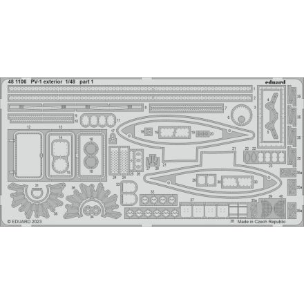 Eduard PV-1 exterior (Academy)