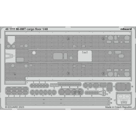 Eduard Mi-8MT cargo floor (Trumpeter)