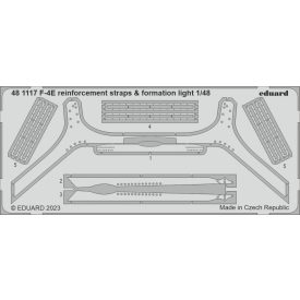 Eduard F-4E reinforcement straps & formation lights (Meng)