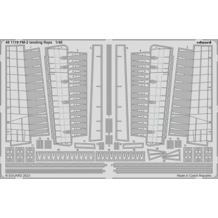 Eduard FM-2 landing flaps (Eduard)