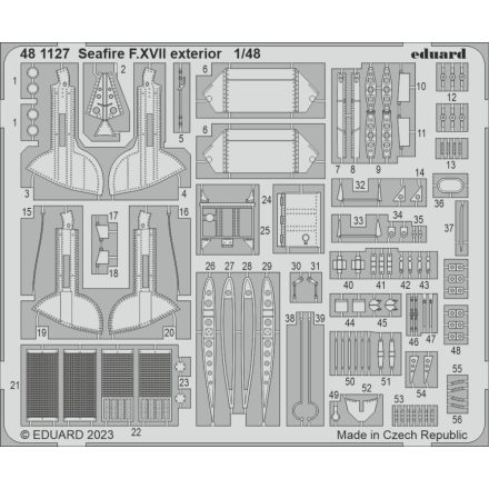 Eduard Seafire F. XVII exterior (Airfix)