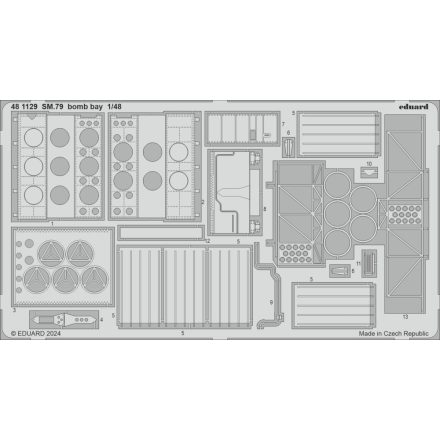 Eduard SM.79 bomb bay (Eduard)