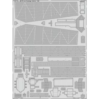 Eduard SM.79 rear fuselage interior EDUARD fotómaratás