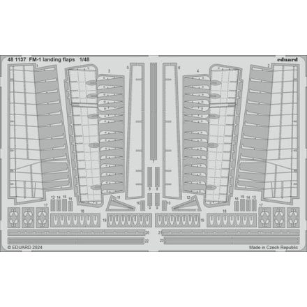 Eduard FM-1 landing flaps (Tamiya)