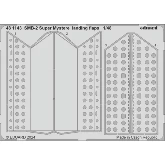 Eduard SMB-2 Super Mystere landing flaps fotómaratás