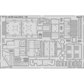 Eduard Mi-24P cargo interior (Trumpeter)