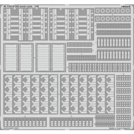 Eduard B-24D bomb racks (Hobby Boss)