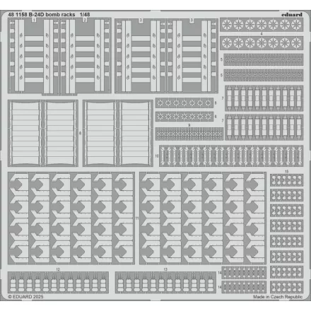 Eduard B-24D bomb racks (Hobby Boss)