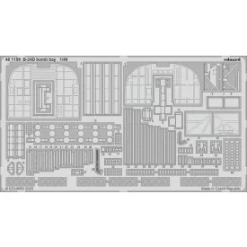 Eduard B-24D bomb bay (Hobby Boss)