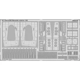 Eduard B-26G Marauder exterior (ICM)