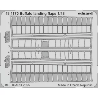 Eduard Buffalo landing flaps TAMIYA fotómaratás