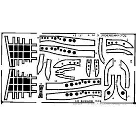 Eduard A-20 undercarriage (Amt)