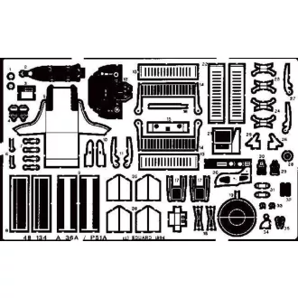   Eduard A-36 / P 51 für Accurate Miniatures Bausatz fotómaratás