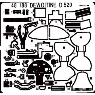 Eduard Dewoitine D-520 fotómaratás