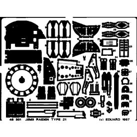 Eduard J2M3 Raiden type 21 (Hasegawa)