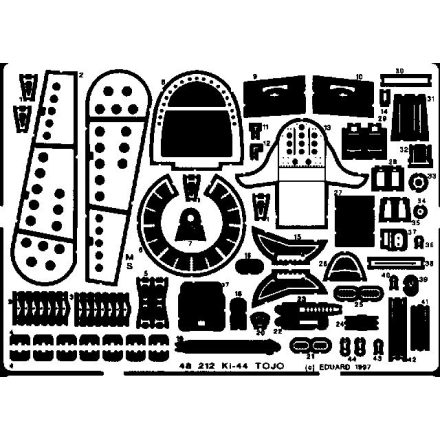 Eduard Ki-44 Tojo (Hasegawa)