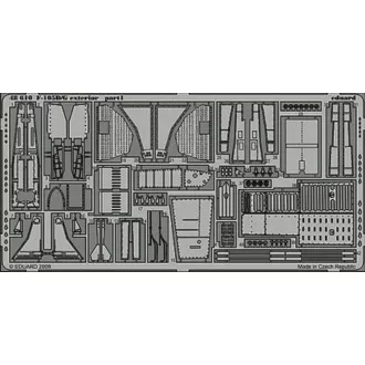   Eduard F-105D/G exterior Für Hobby Boss Bausatz fotómaratás