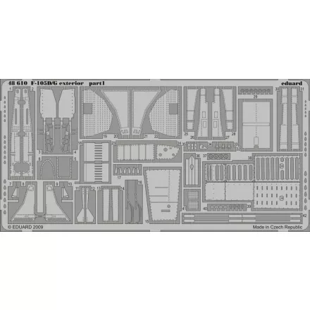 Eduard F-105D/G exterior (Hobby Boss)