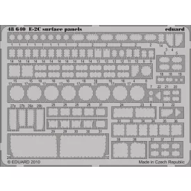 Eduard E-2C surface panels (Kinetic)