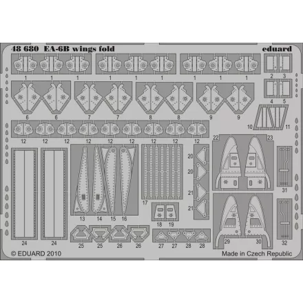 Eduard EA-6B wing fold (Kinetic)