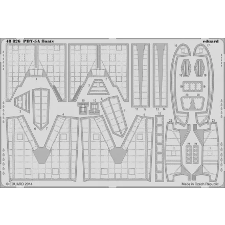 Eduard PBY-5A floats (Revell)