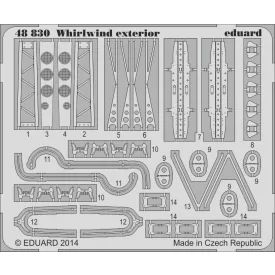 Eduard Whirlwind exterior (Trumpeter)