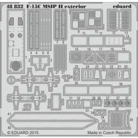 Eduard F-15C MSIP II exterior (Great Wall Hobby)