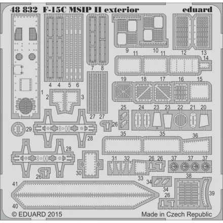 Eduard F-15C MSIP II exterior (Great Wall Hobby)